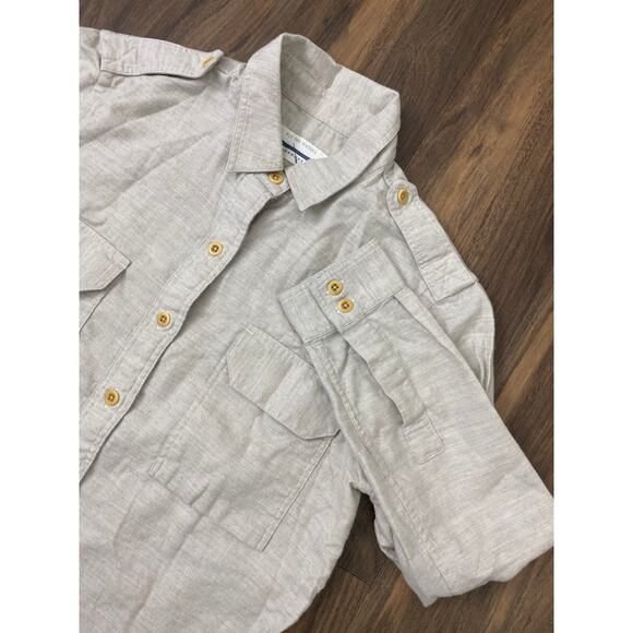 Women Ply the Waters Guideboat Co. Portugal wool blend button up shirt, S - Picture 1 of 4